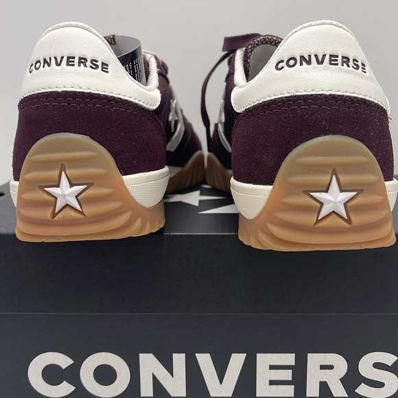 Converse Men’s RUN STAR TRAINER OX BLOODSTONE/EGRET/WHITE A13360C Sneakers - Picture 13 of 16